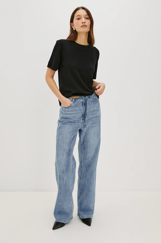 The Normandie Denim in Antique Blue by Rails
