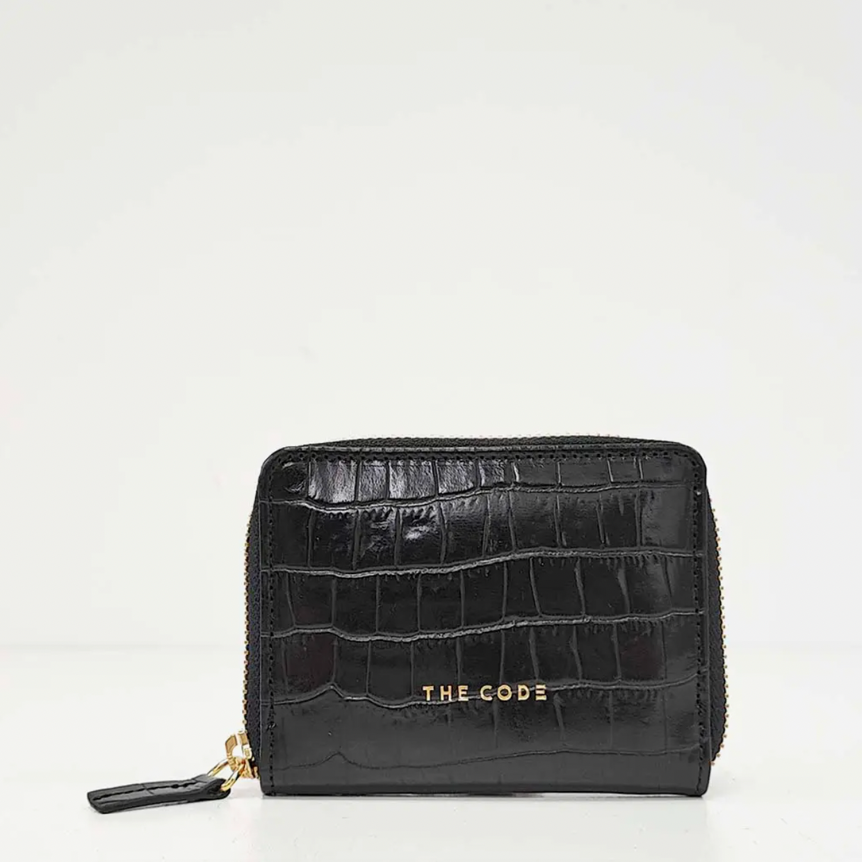 The Gloria Wallet in Black Leather