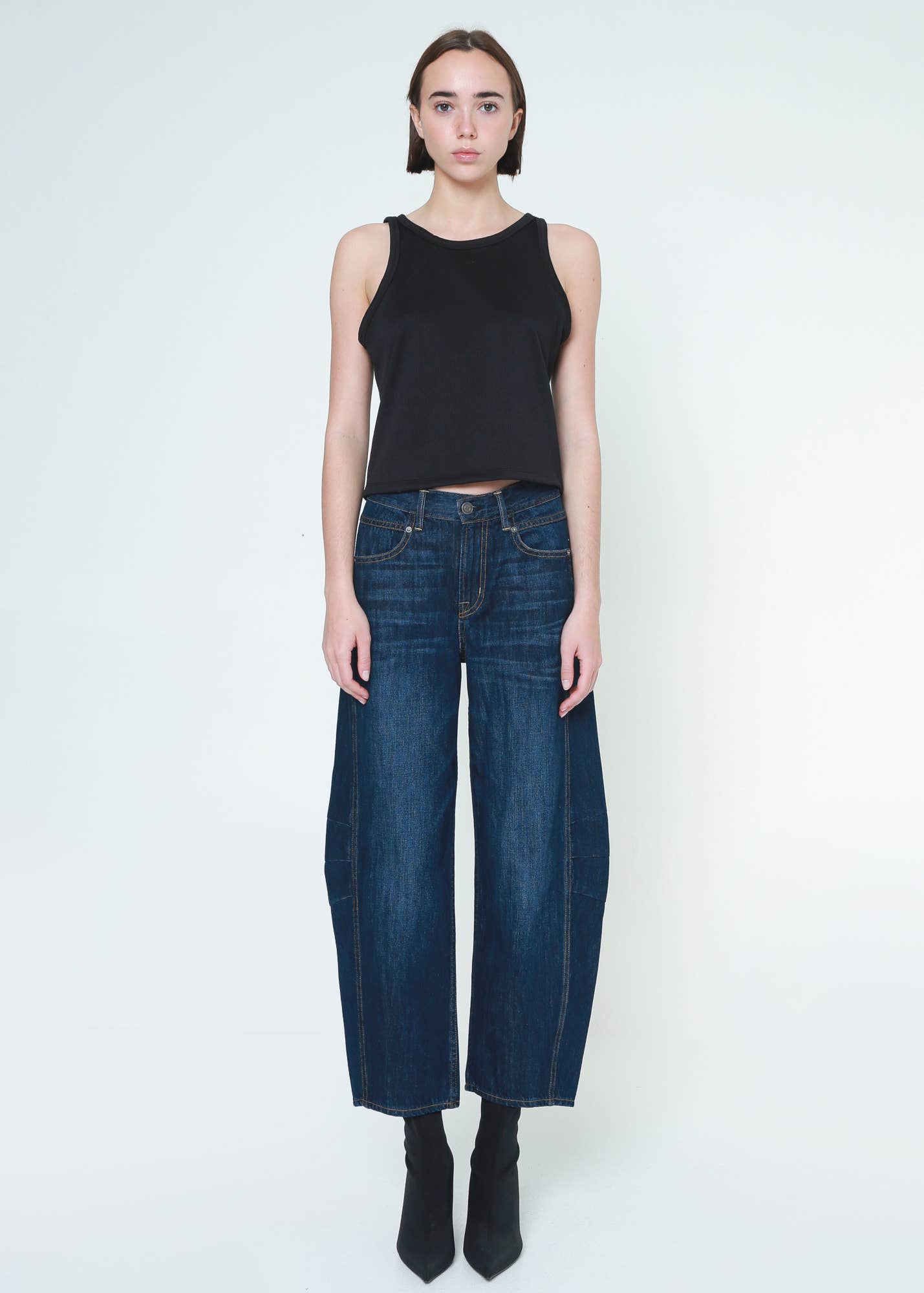 The Ava Flutter Slung Fit Denim