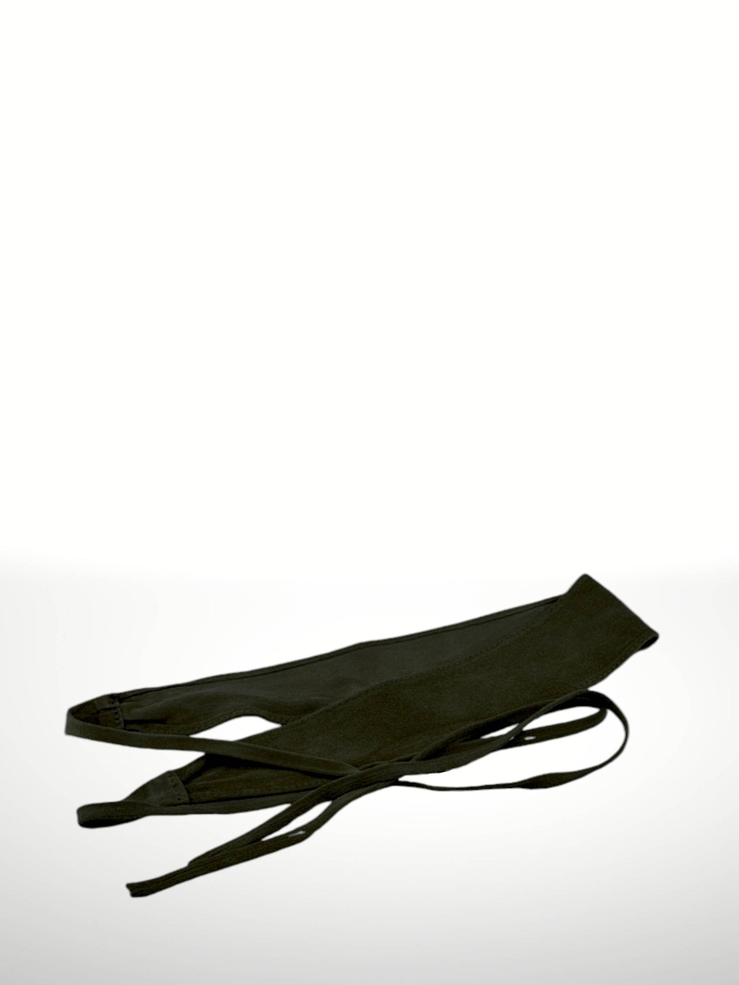 Judith Suede Sash Belt in Military Green