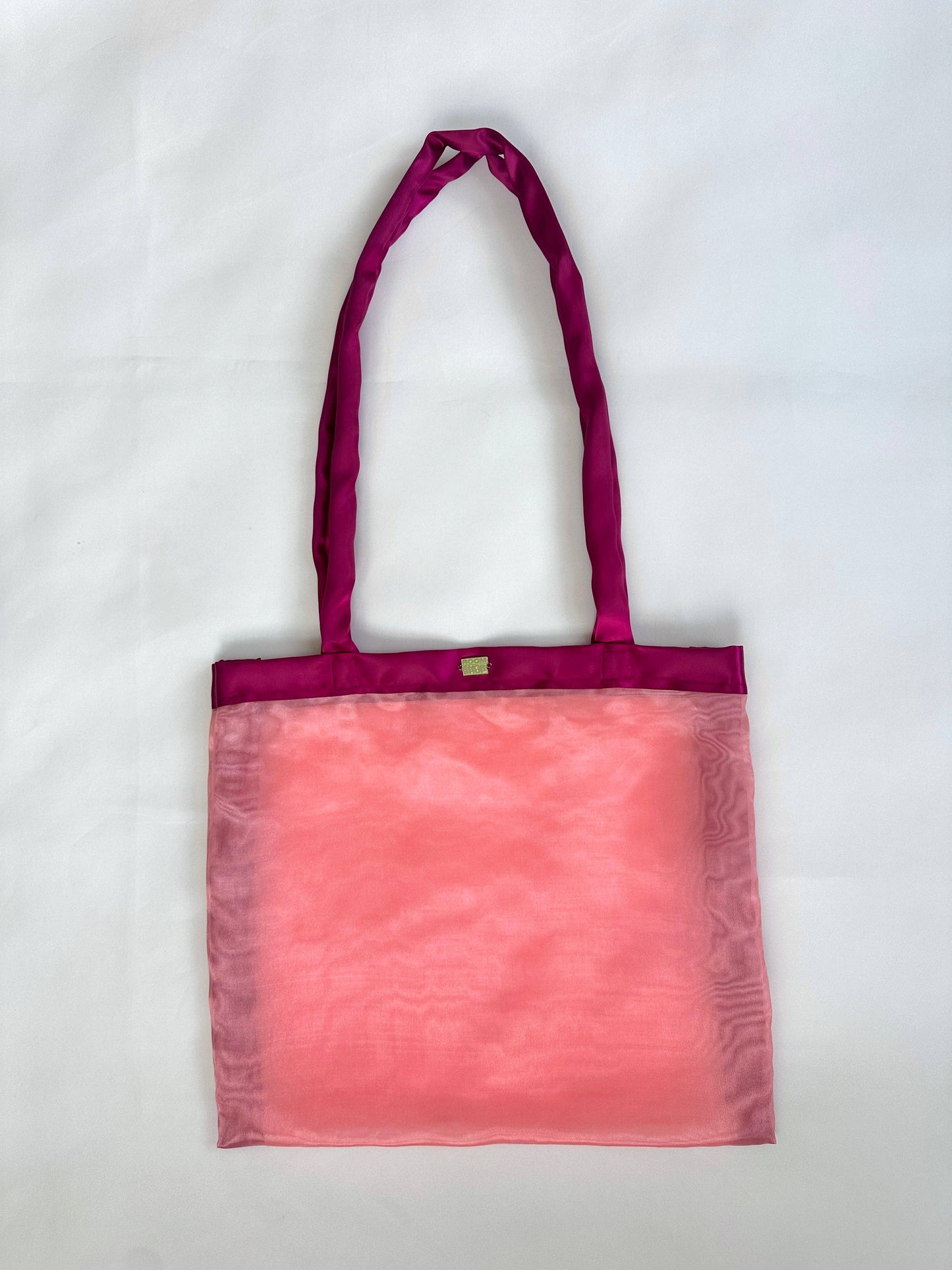 The Veronica Tote Bag in Peach