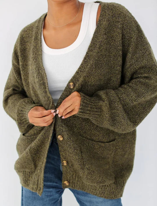 The Cobain Moss Cardigan by Rumored petals and jackets