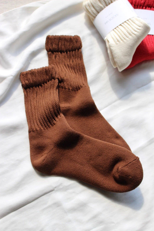 Na Nin FiFi Socks in Umber