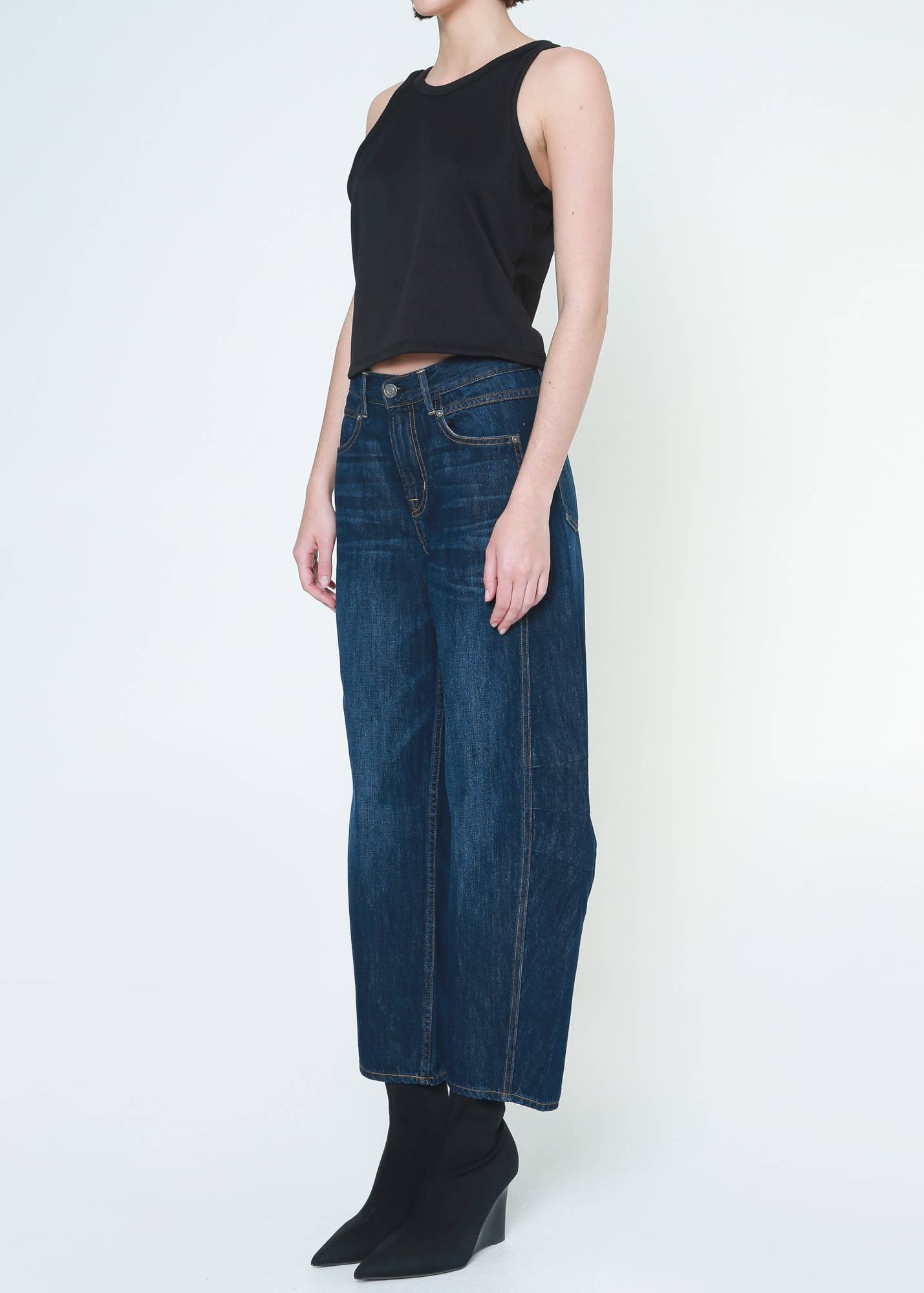 The Ava Flutter Slung Fit Denim