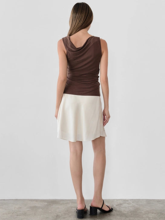 The Emilia Top in Mocha