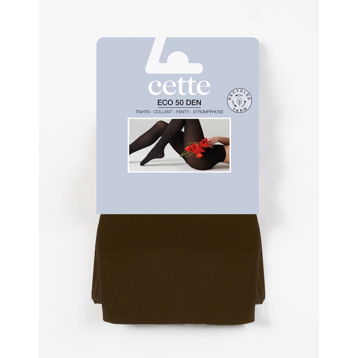 Opaque Tights in Walnut