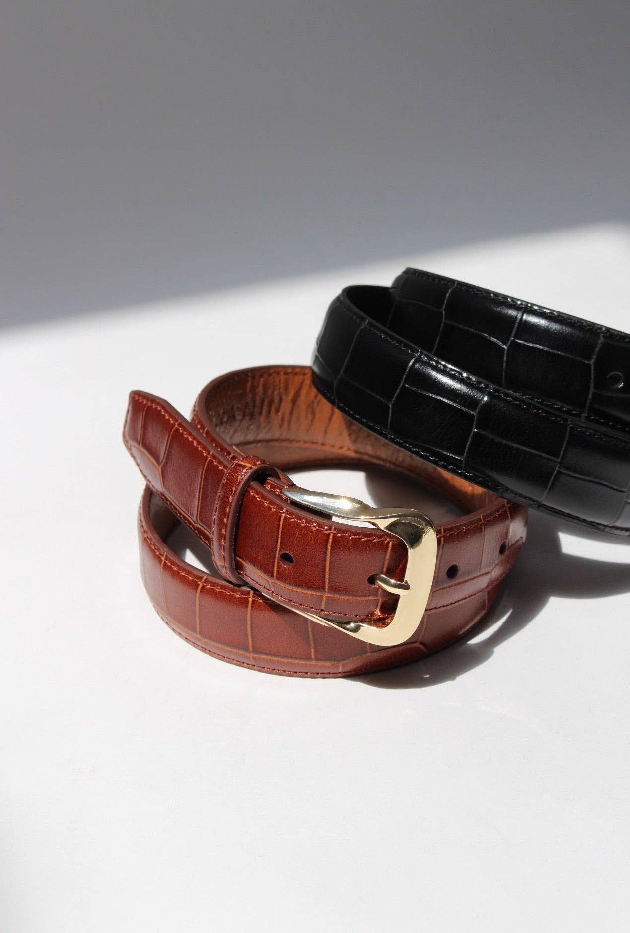 Mildred Belt by NA NIN in Brown