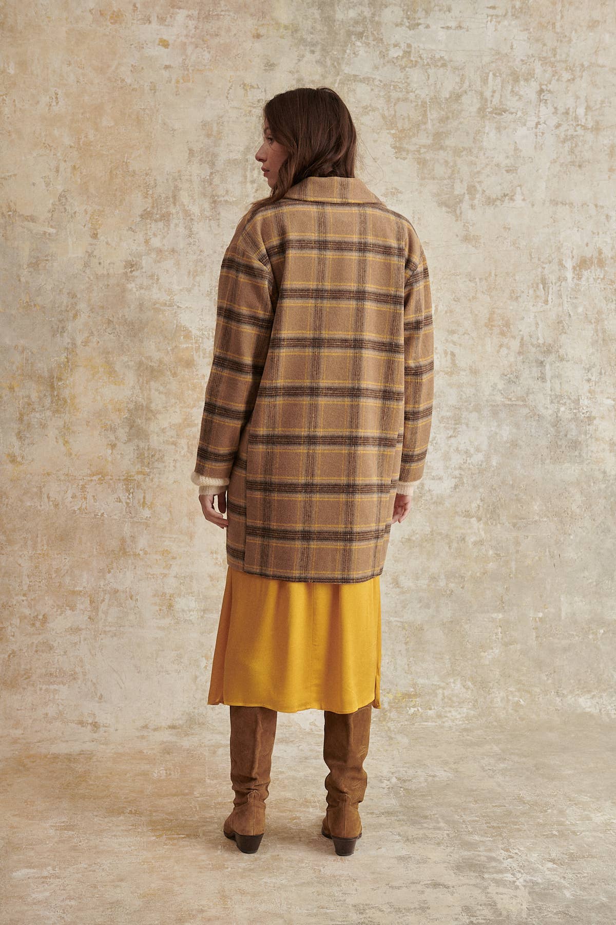 The Aubrey Oversized Plaid Coat