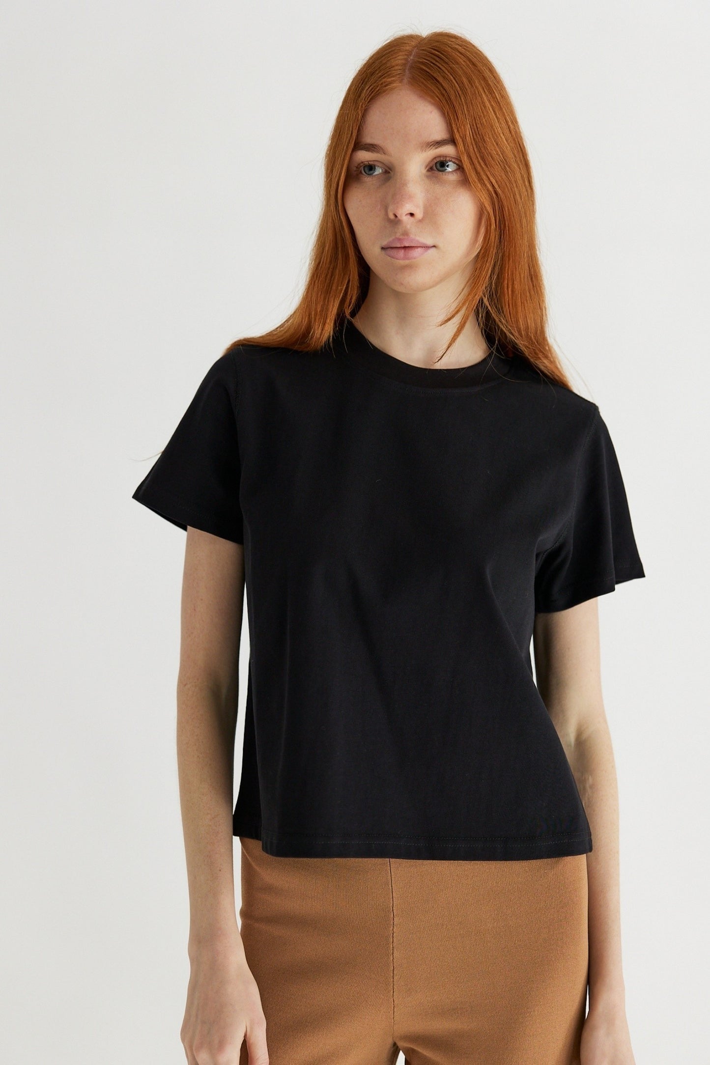 The Lanie Tee in Black