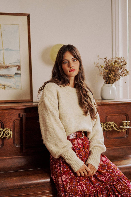 The Frances Large Knit Sweater