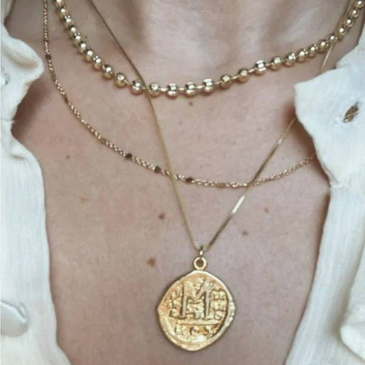 The Adi Necklace: Gold Vermeil
